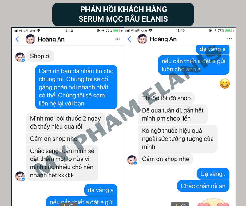 phẩn hồi thuốc mọc râu