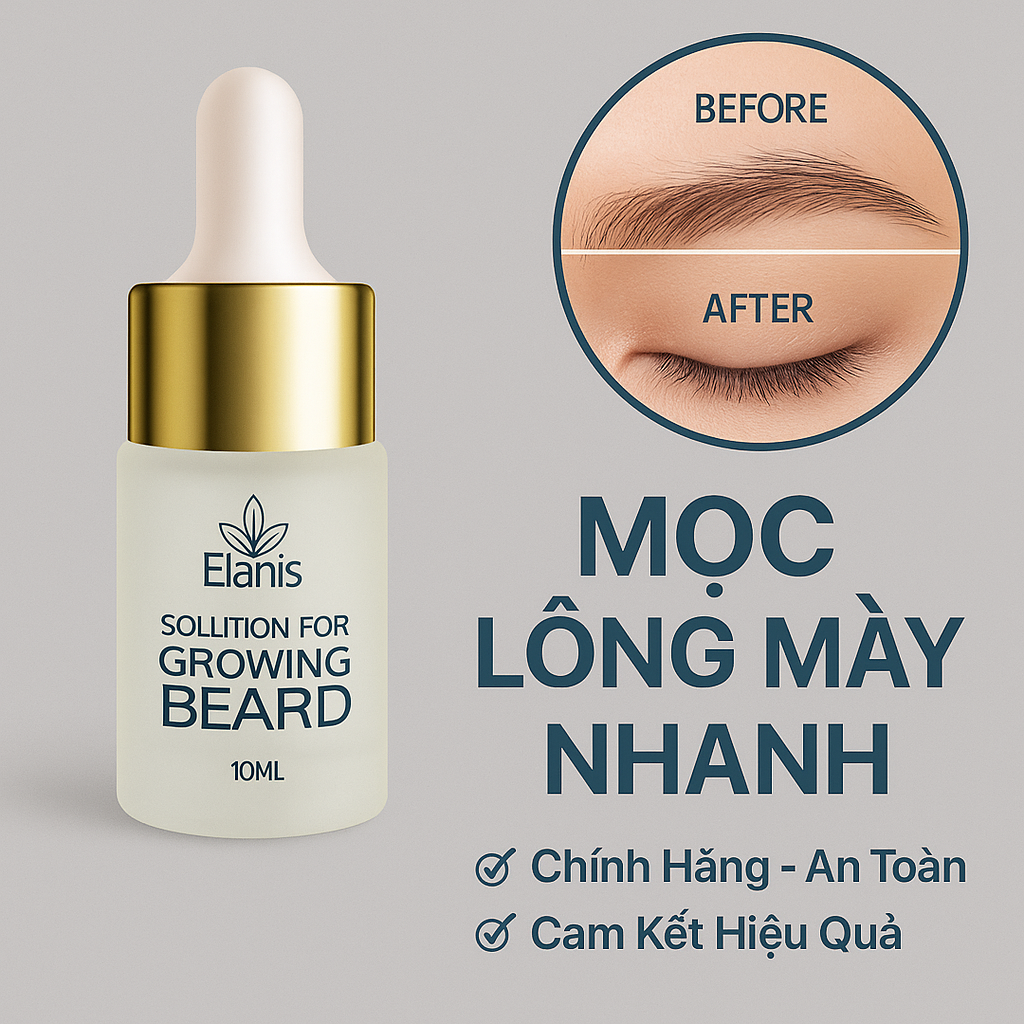 serum mọc lông mày elanis