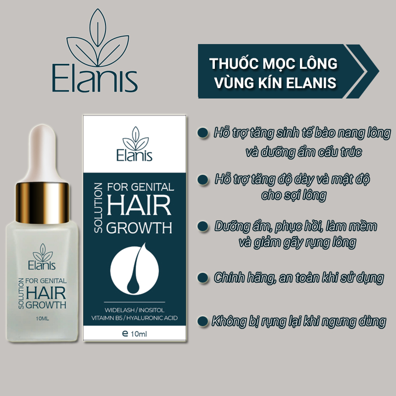 thuốc mọc lông mu elanis